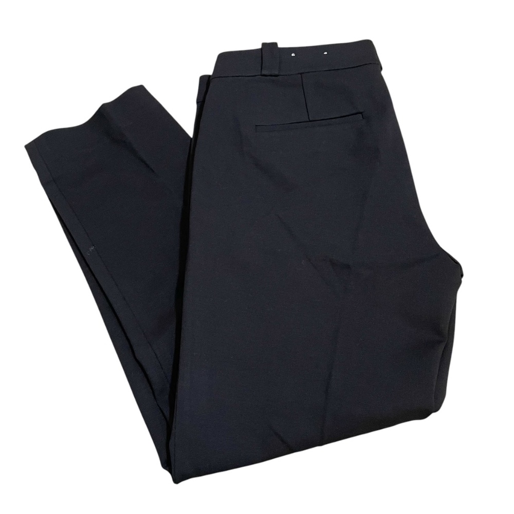 LOFT Black Marisa Pants 6 Straight Leg Careerwear Office Business Casual Classic - Picture 2 of 8